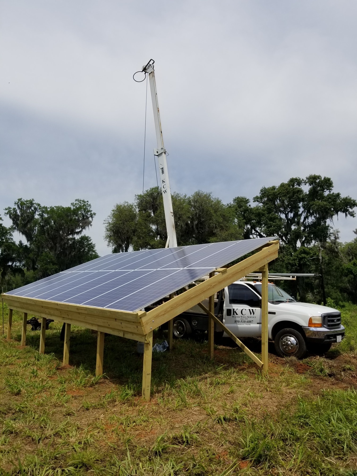 Solar installation in Tallahassee, Florida